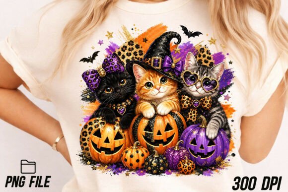 Download Halloween Cat Pumpkin PNG - Premium Resources