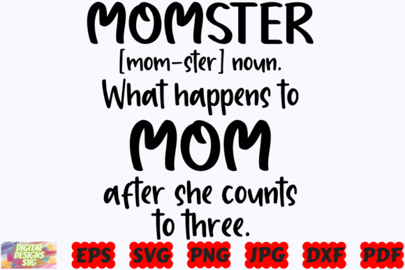 Download Momster SVG | Monster SVG | Mom SVG |PNG - Premium Resources