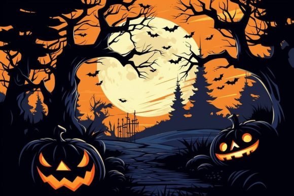 Download Halloween Motifs Haunted Mansion Art - Halloween motifs Collection